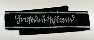 Early Heer (Army) 3rd Pattern Großdeutschland Cufftitle - (Uniform Removed)