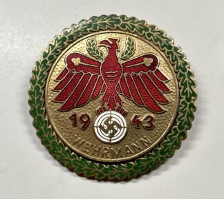 1943 Wehrmann (Military Man) Shooting Badge