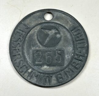 RARE Messerschmitt Tyrol (Tirol) Factory Worker Identification Badge