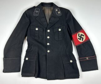 EARLY Allgemeine-SS Service Uniform for 3rd Standarte (Nuremberg)