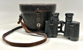Early Wehrmacht 6x30 Binoculars 'Dienstglas' Set