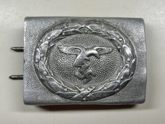 Rare Luftwaffe EM/NCO “Crank Catch” Belt Buckle