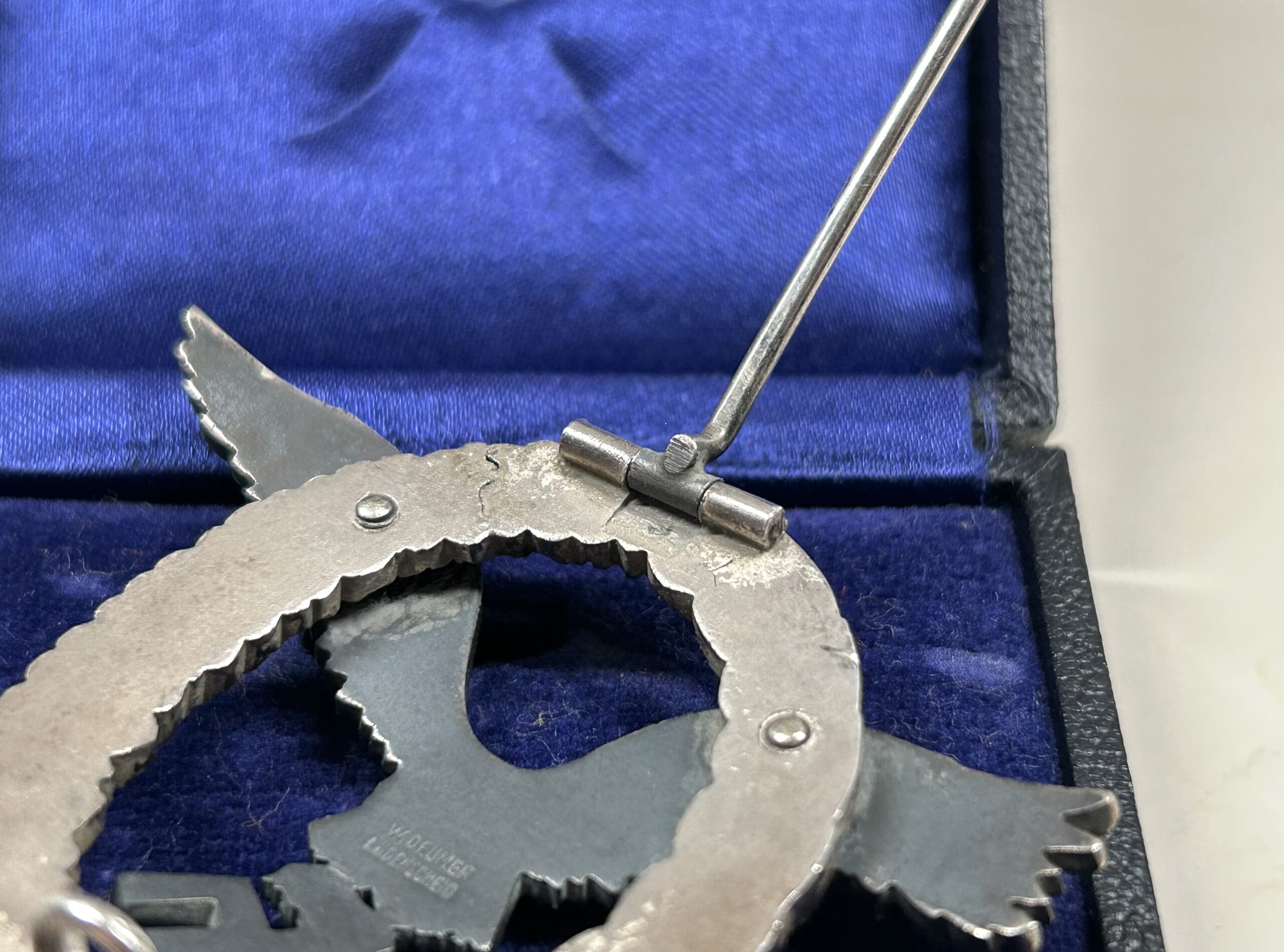 RARE Cased Luftwaffe Pilots Badge - (Wilhelm Deumer) - Image 9