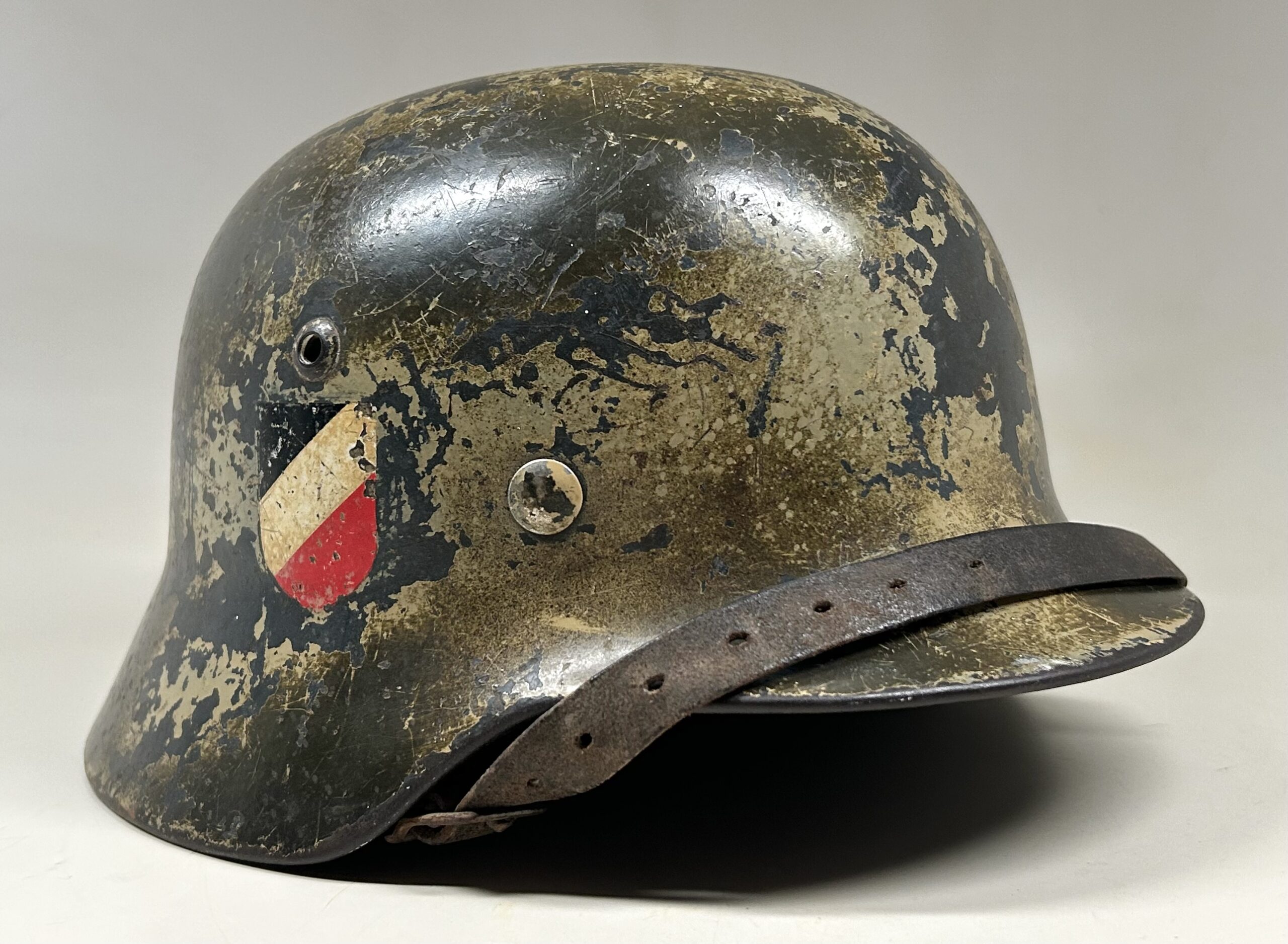 M35 Luftwaffe ‘Normandy’ Camouflage Helmet w/ "Droop-Tail" Decal - (ET64) - Image 13