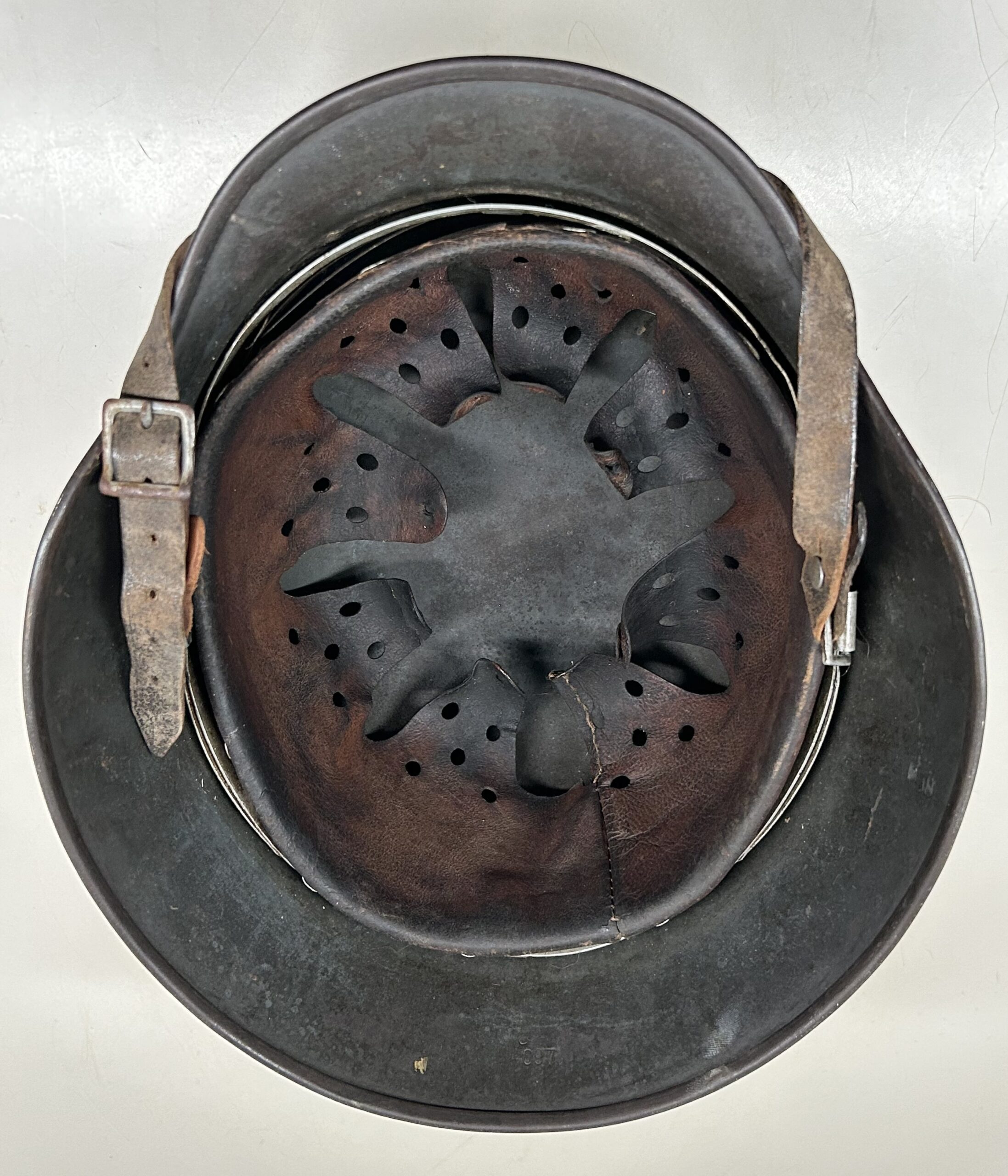 M35 Luftwaffe ‘Normandy’ Camouflage Helmet w/ "Droop-Tail" Decal - (ET64) - Image 15