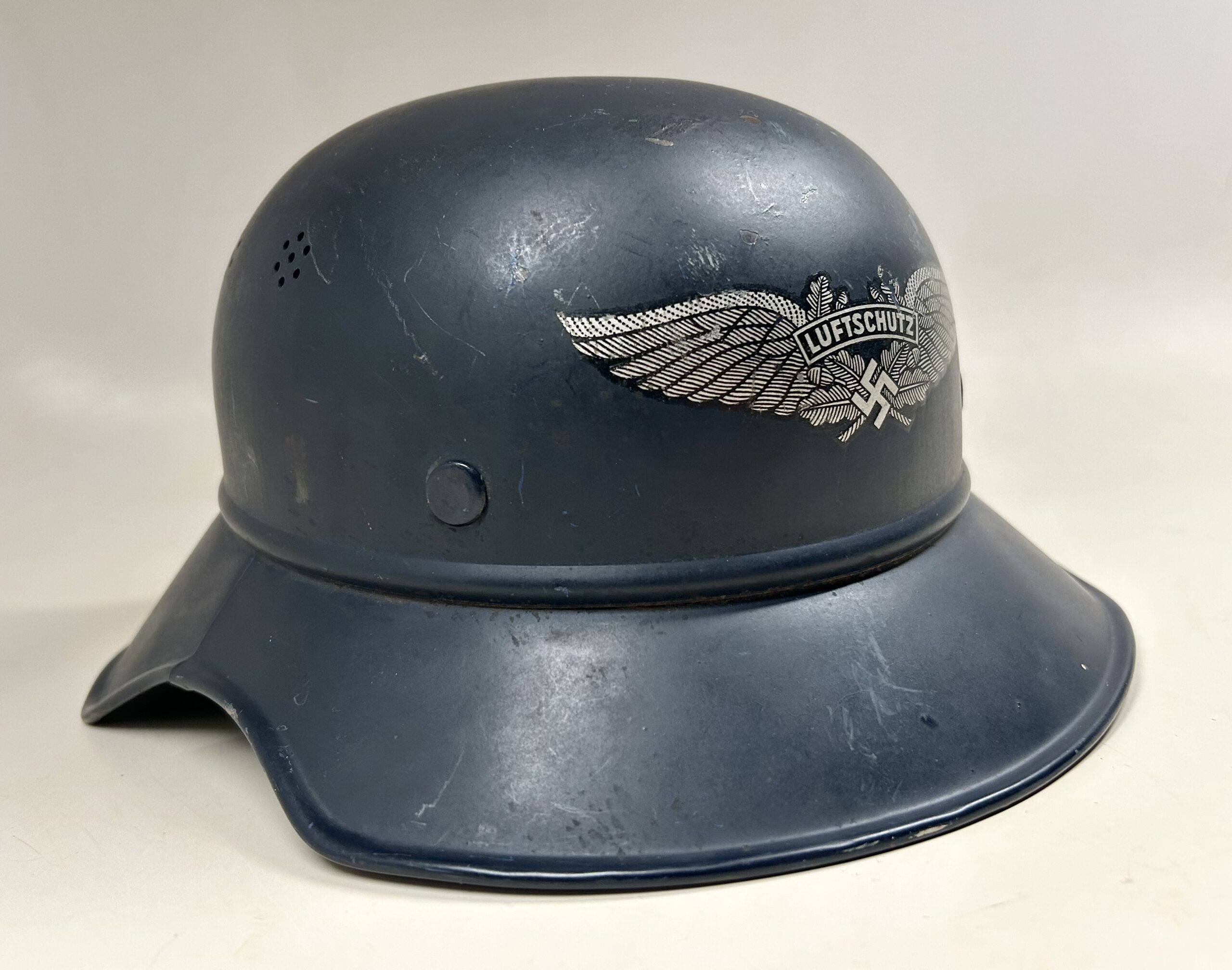 MINTY Complete M38 Luftschutz ‘Gladiator’ Helmet - (Named) - Image 5