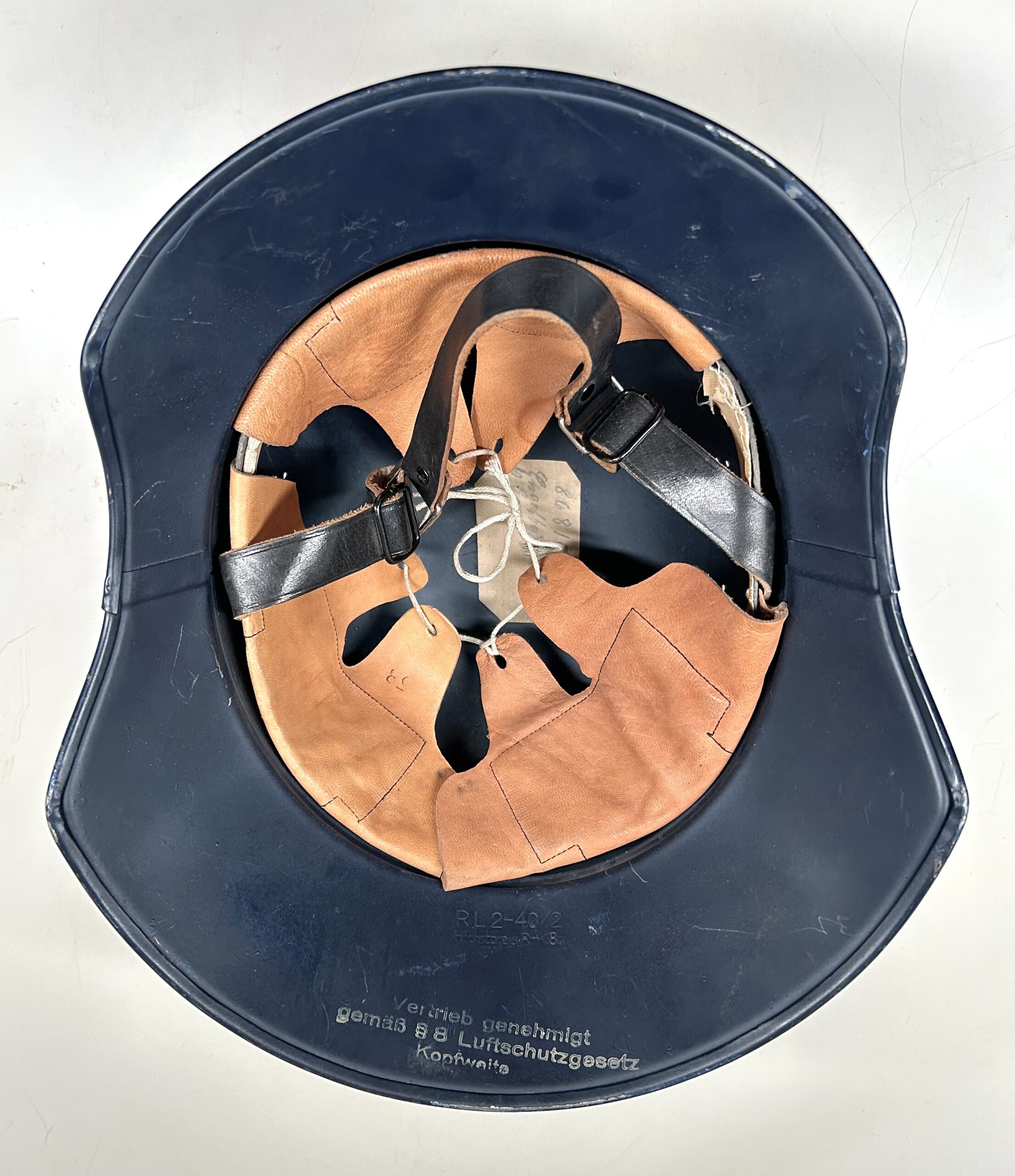 MINTY Complete M38 Luftschutz ‘Gladiator’ Helmet - (Named) - Image 9