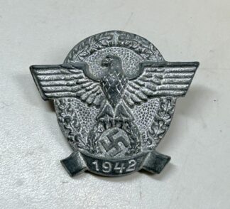 1942 German Polizei (Police) Donation Pin