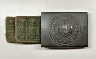 Heer (Army) EM/NCO Tropical Belt Buckle - (Gustav Brehmer, Markneukirchen)