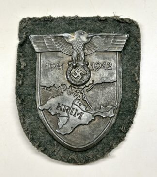 Uniform Removed Heer (Army) ‘Krim’ Shield - (Friedrich Orth)