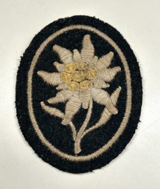 Waffen-SS Mountain Troops Sleeve Edelweiss - (Uniform Removed)