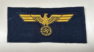 Kriegsmarine (Navy) M38 Cap Eagle – (Unissued)
