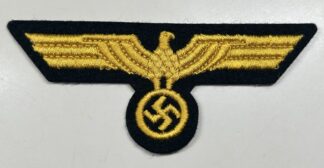 Kriegsmarine (Navy) EM/NCO Embroidered Breast Eagle