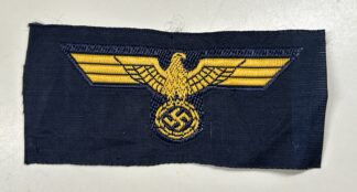 Kriegsmarine (Navy) M38 Cap Eagle – (Unissued)