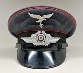 Early 1938 Dated Luftwaffe EM/NCO Visor for FLAK Troops - (Robert Lubstein ‘Erel’)