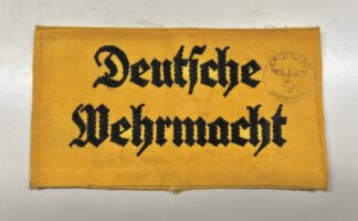 Deutsche Wehrmacht Service Armband w/ Stamp