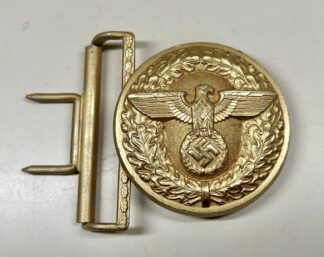 NSDAP Political Leader Belt Buckle – (RZM M4/22)