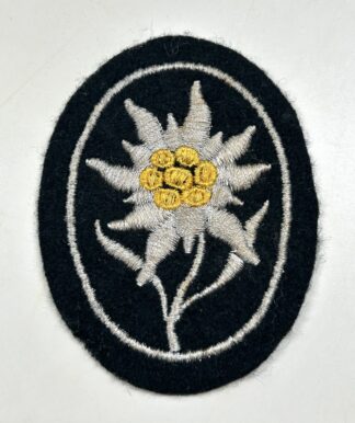 Waffen-SS Mountain Troops Sleeve Edelweiss