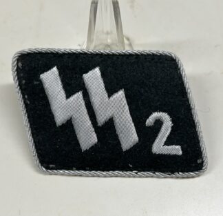 SS-VT Standarte 2 “Germania” Officer Collar Tab – (Uniform Removed)