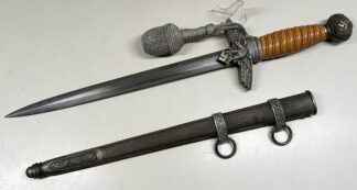 Personalized Model 1937 2nd Model Luftwaffe Dagger – (WKC, Solingen)