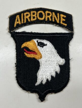 WWII U.S. Army 101st Airborne Division Shoulder Patch - (Type 7)