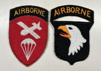 WWII U.S. Army 101st Airborne Division Shoulder Patch Set