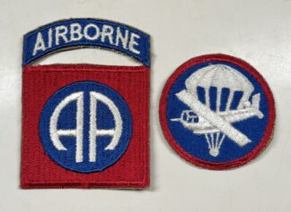 WWII U.S. Army 82nd Airborne Division Insignia Set