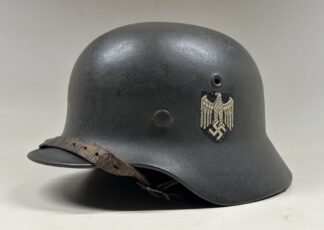 Heer (Army) M40 Single Decal Helmet - (EF66)