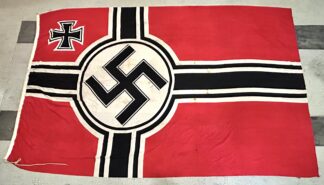 RARE Kriegsmarine (Navy) Battle Ship Sized “Reichskriegsflagge” - (3x5 Meters)