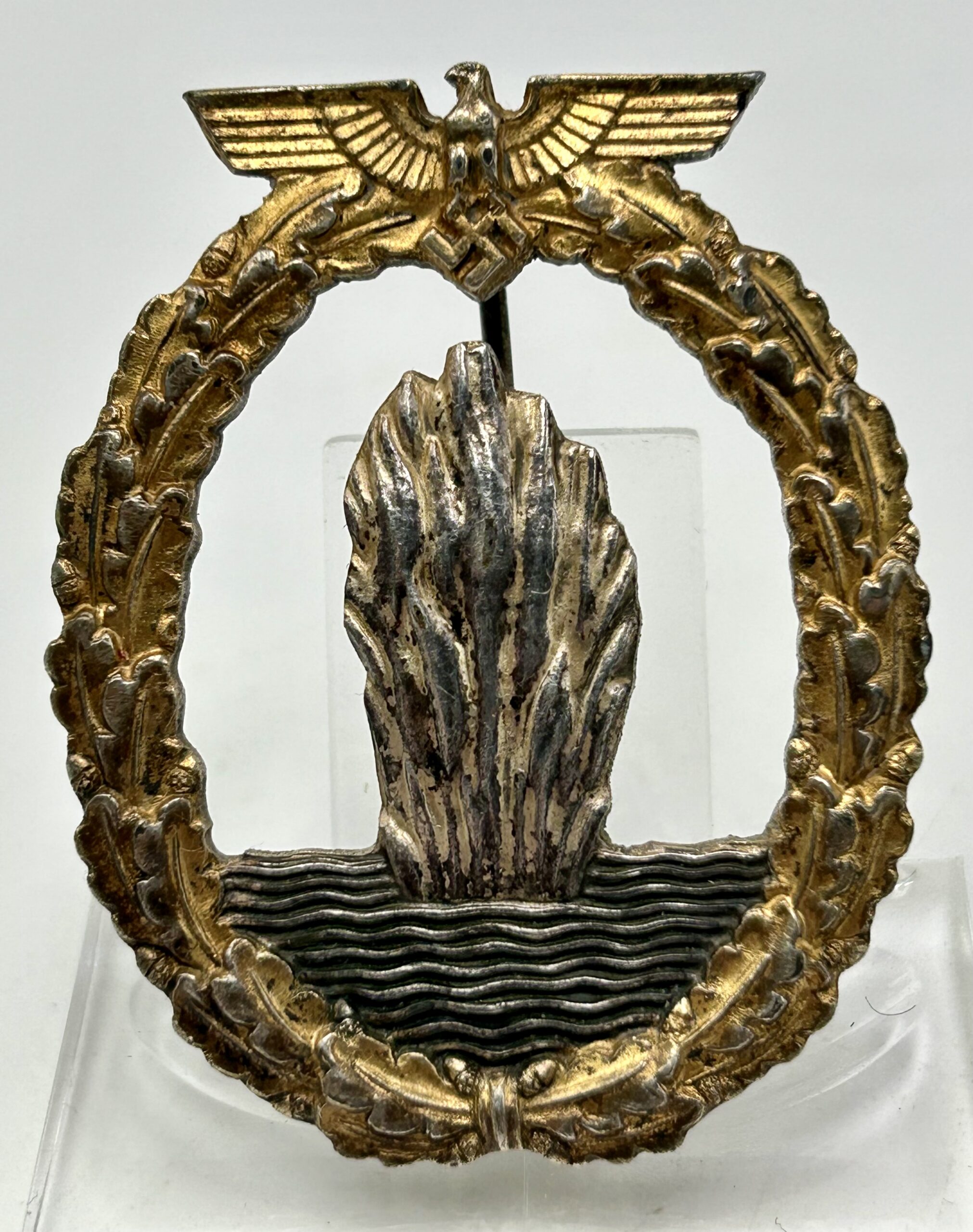 Kriegsmarine (Navy) Minesweeper Badge - (Alois Rettenmaier) - Image 3