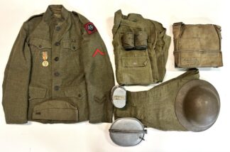 AMAZING Untouched WWI U.S. Army Grouping for 82nd Infantry Division, 327th Infantry Regiment Soldier