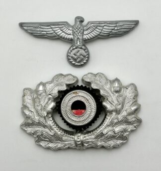 Matched Set of Heer (Army) Visor Insignia
