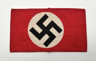 Printed NSDAP Armband – (Period Worn)