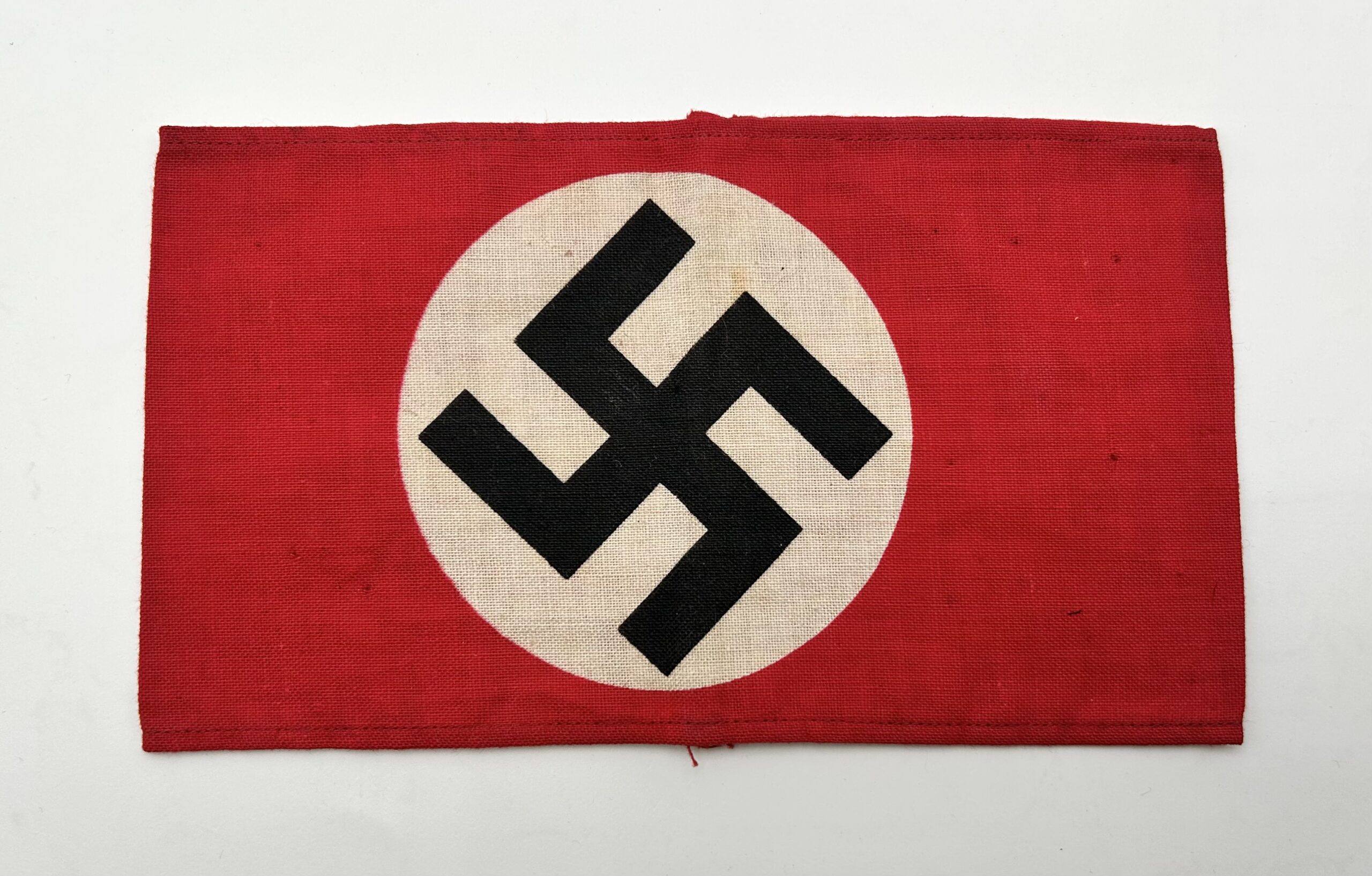 Printed NSDAP Armband – (Period Worn)