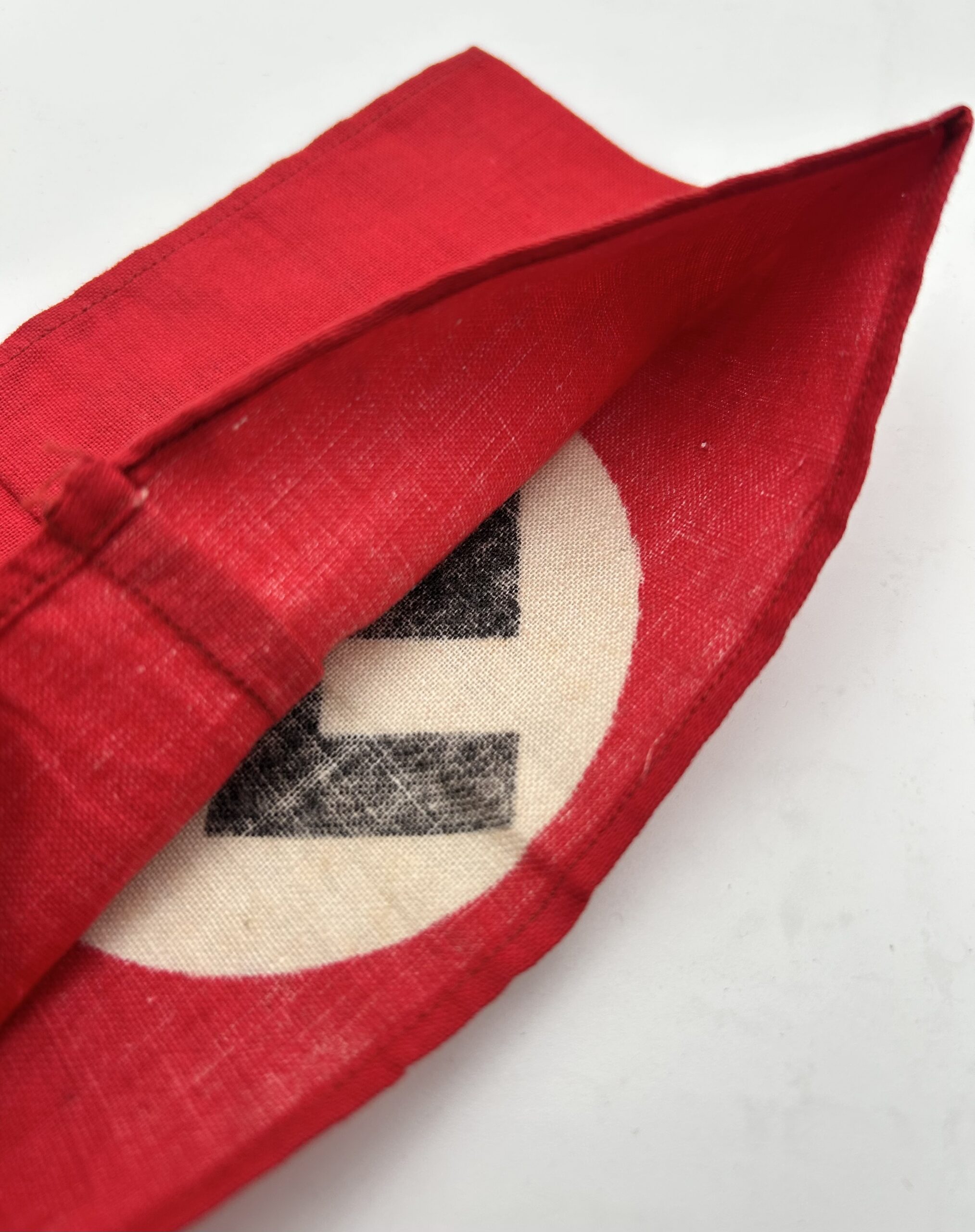 Printed NSDAP Armband – (Period Worn) - Image 2