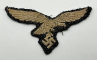 Luftwaffe EM/NCO Cap Eagle – (Period Worn)