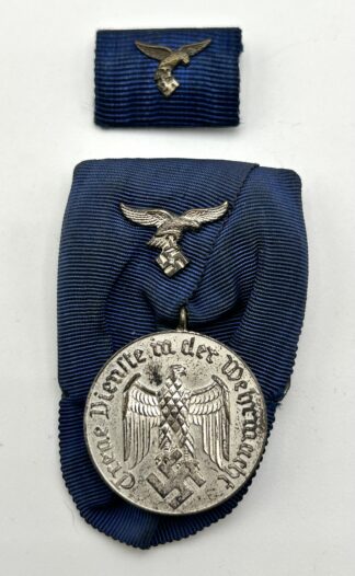 Luftwaffe 4 Year Long Service Medal Set