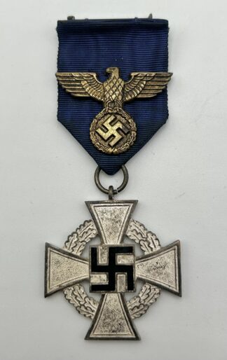 25 Year Faithful Service Medal w/ Cap Eagle