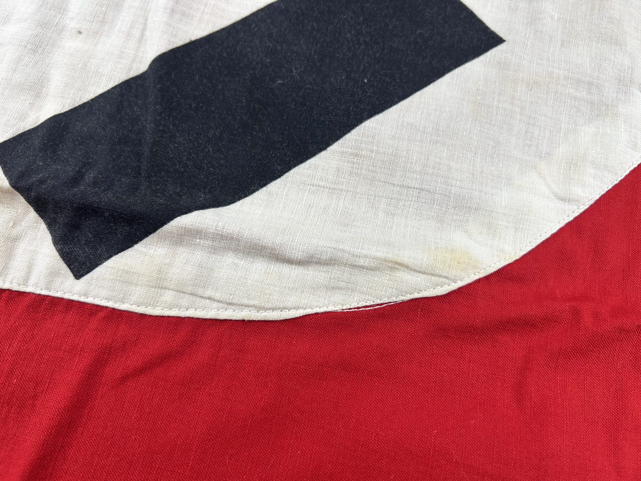 Large NSDAP Banner w/ Pole Rod Sleeve - Image 3