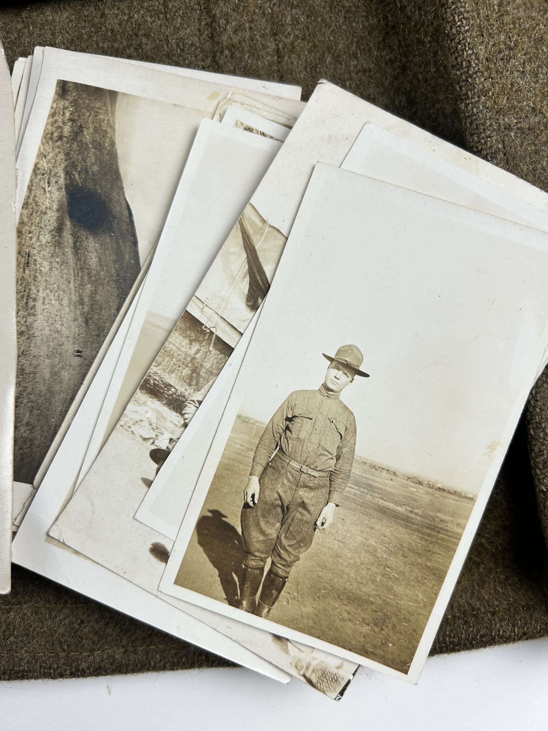 Identified U.S. Army WWI Grouping to 35th Infantry Division, 129th Field Artillery Battalion Soldier - Image 5