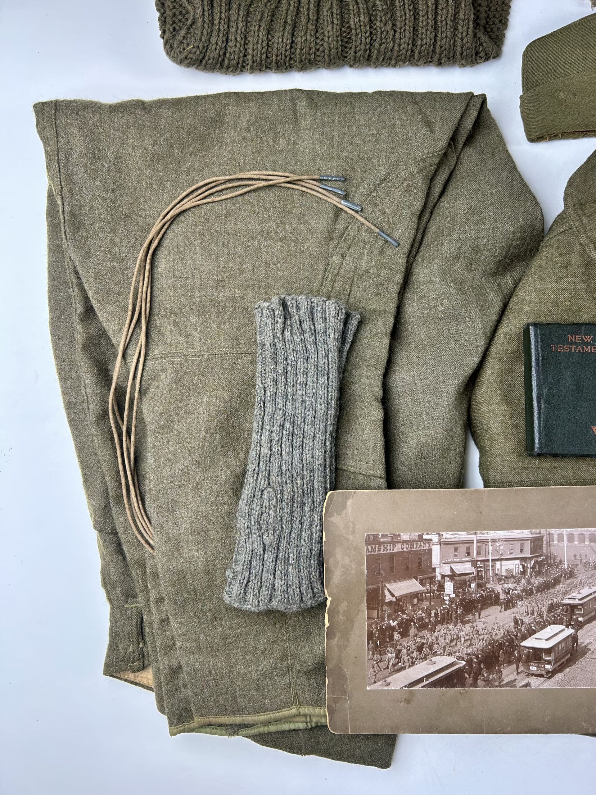 Identified U.S. Army WWI Grouping to 35th Infantry Division, 129th Field Artillery Battalion Soldier - Image 19