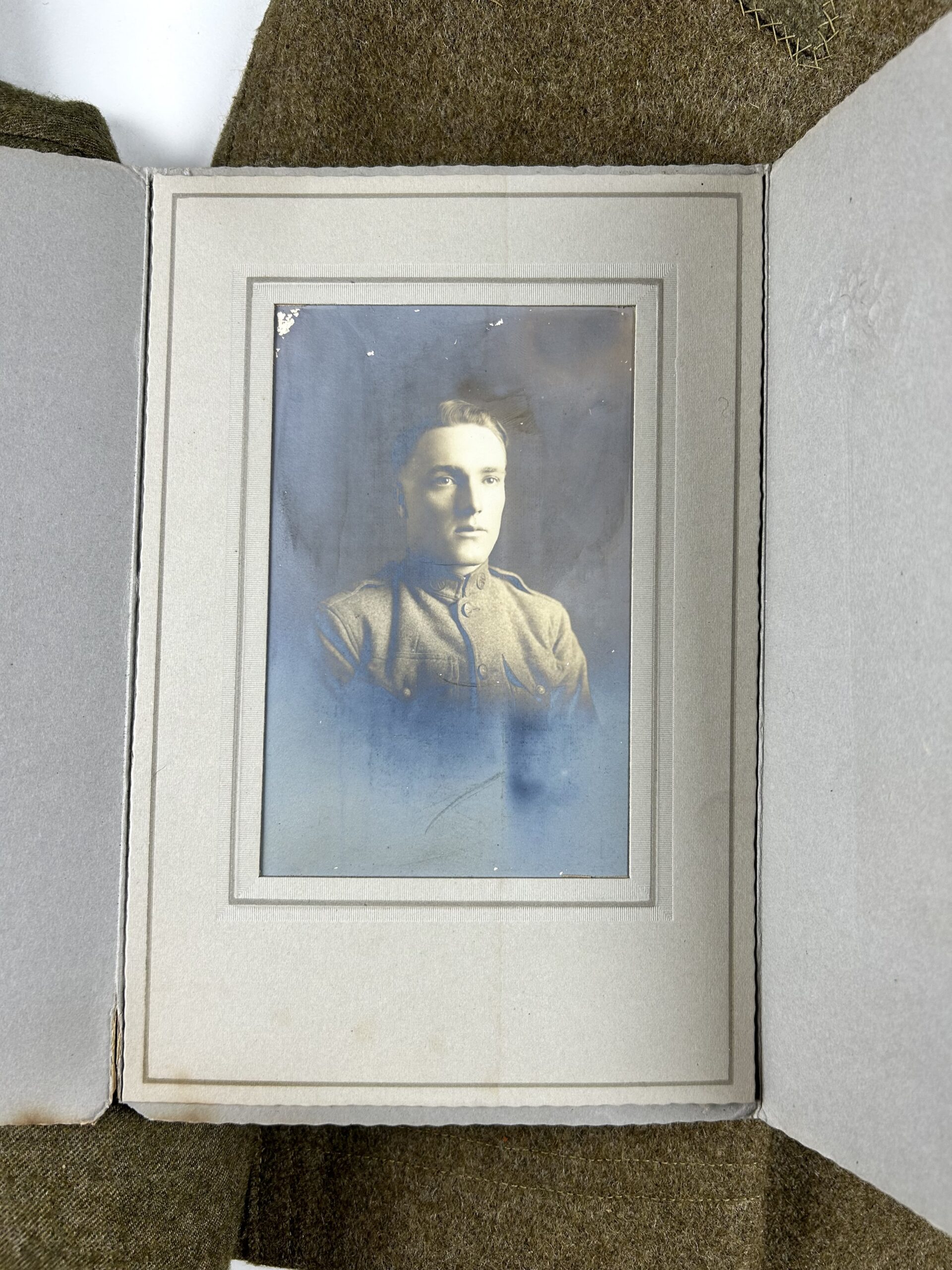 Identified U.S. Army WWI Grouping to 35th Infantry Division, 129th Field Artillery Battalion Soldier - Image 16