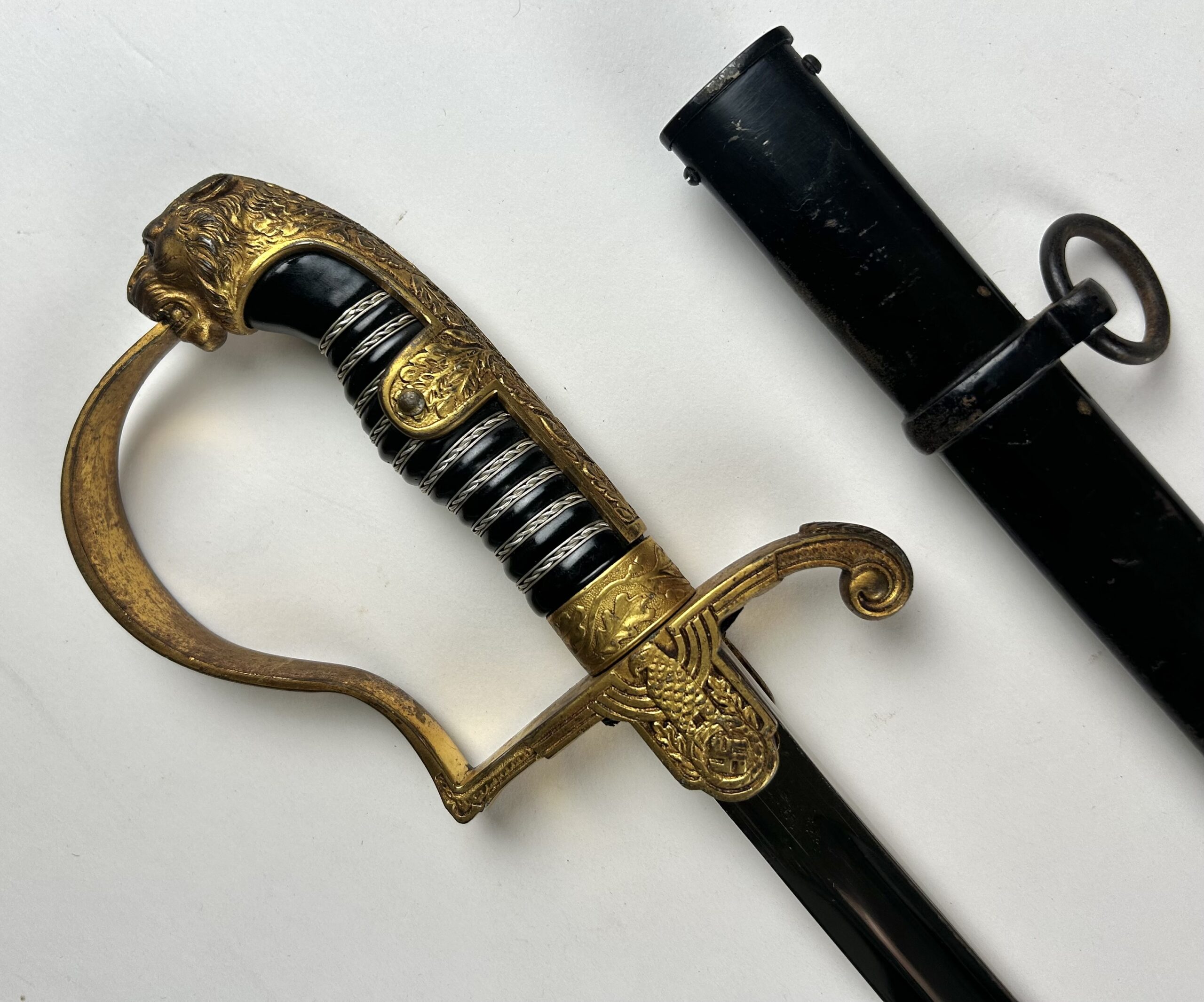 Model 1695 Heer (Army) Officer ‘Lion Head‘ Sword - (Carl Eickhorn) - Image 2