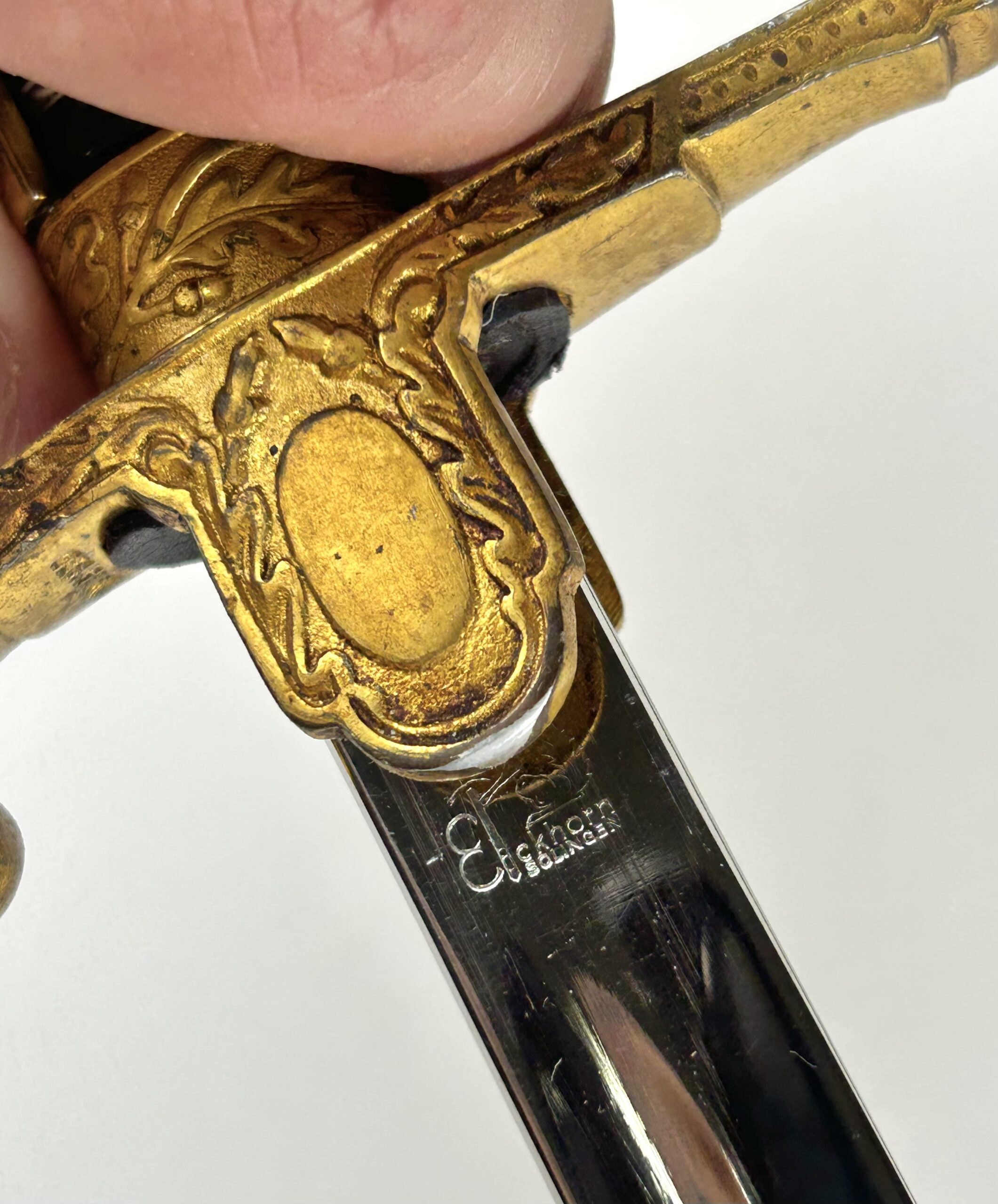 Model 1695 Heer (Army) Officer ‘Lion Head‘ Sword - (Carl Eickhorn) - Image 9