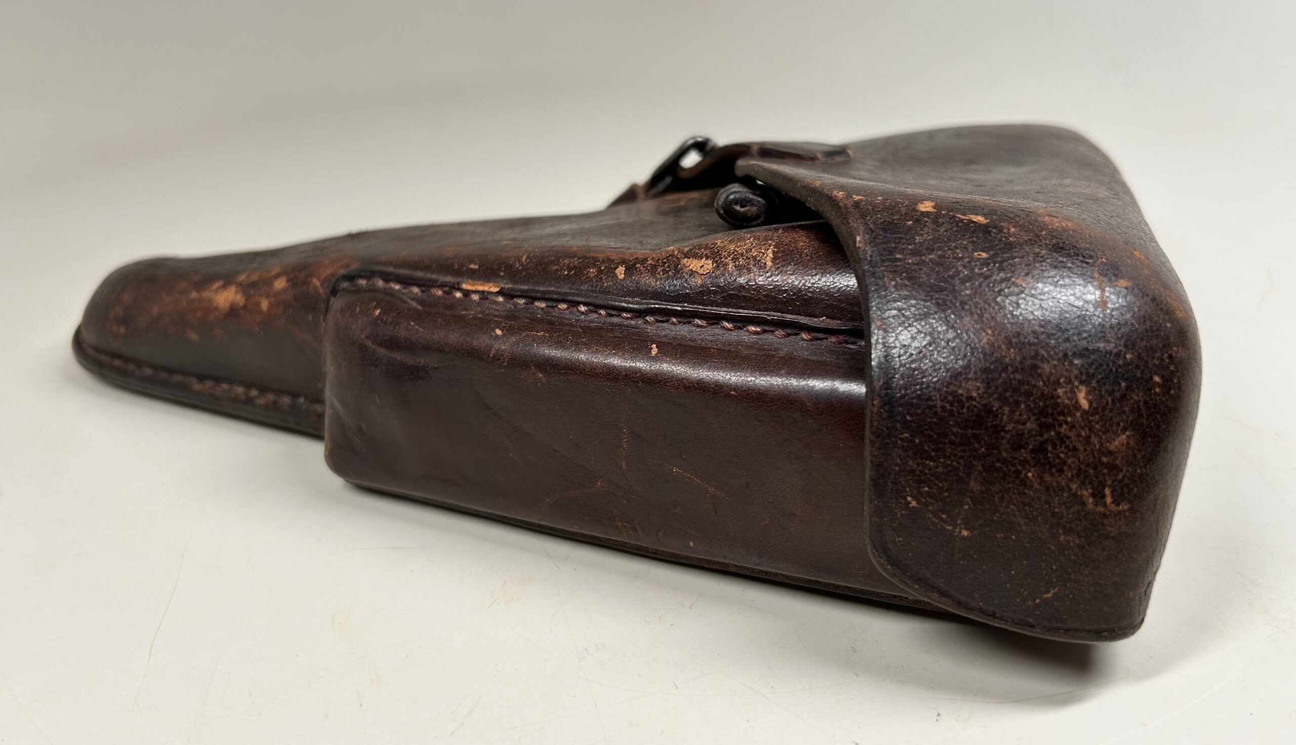 RARE Brown Leather P08 Luger Holster - (Fr. Offermann & Söhne Bensberg 1940) - Image 4