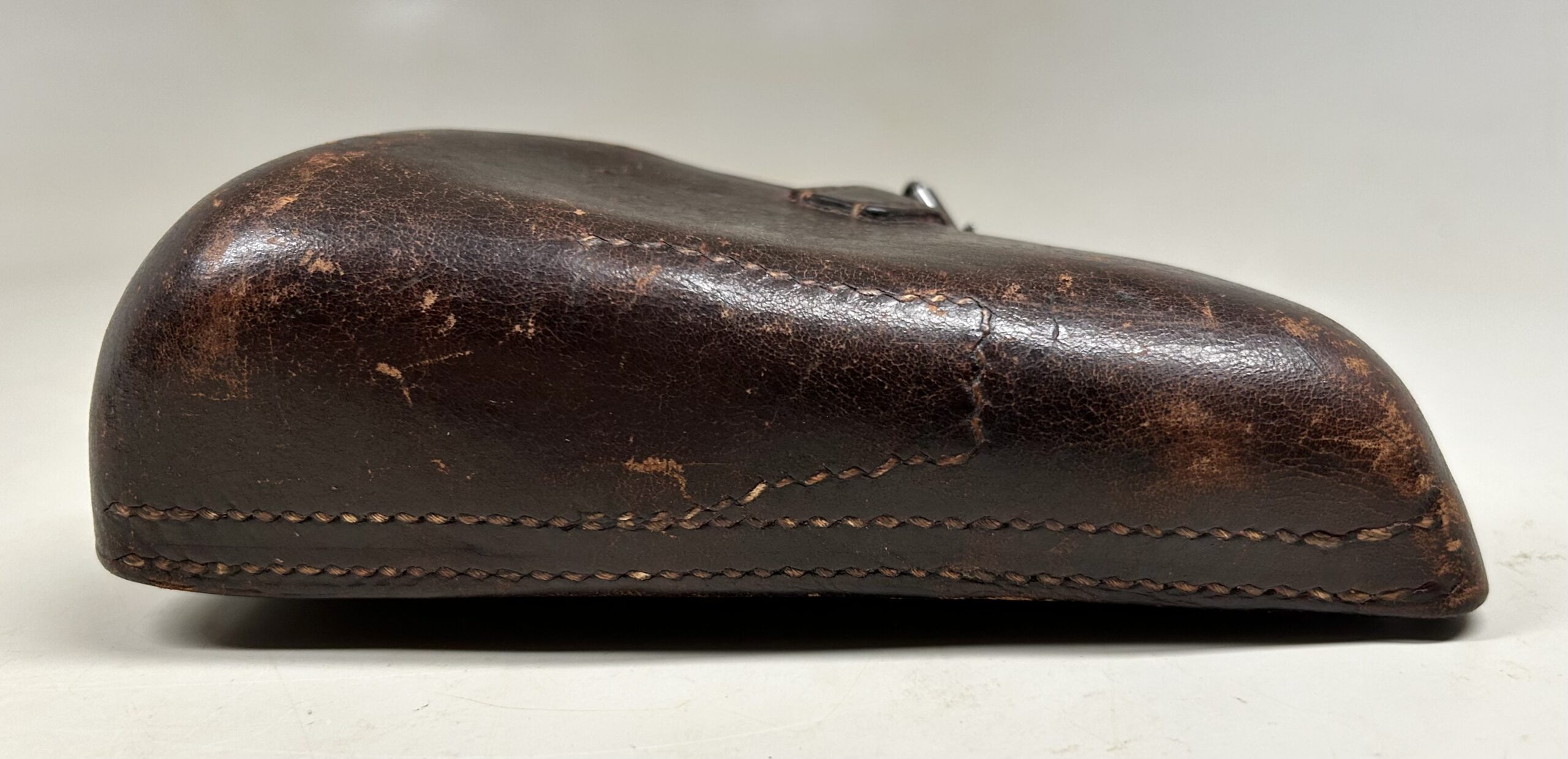 RARE Brown Leather P08 Luger Holster - (Fr. Offermann & Söhne Bensberg 1940) - Image 5