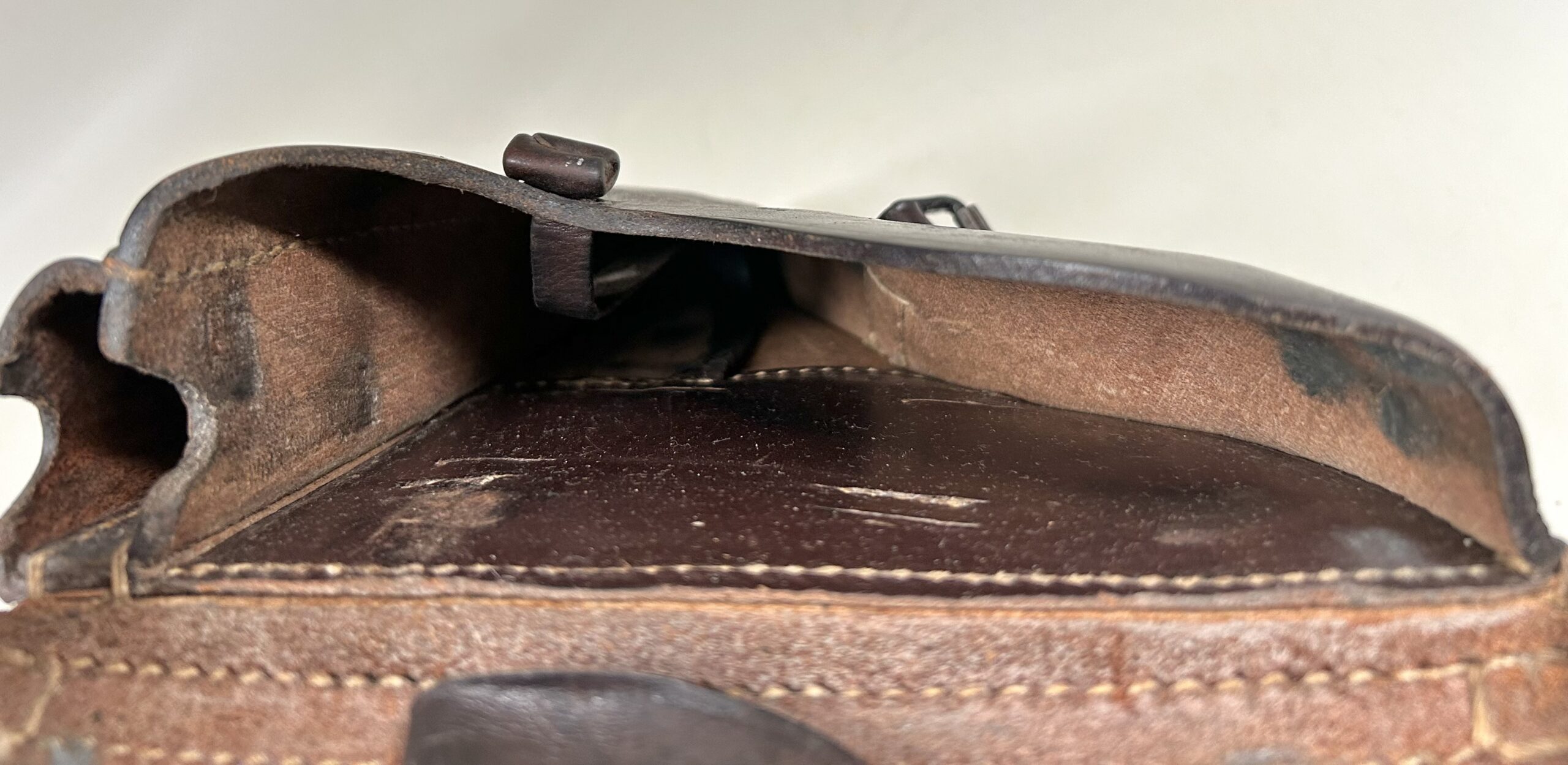RARE Brown Leather P08 Luger Holster - (Fr. Offermann & Söhne Bensberg 1940) - Image 8