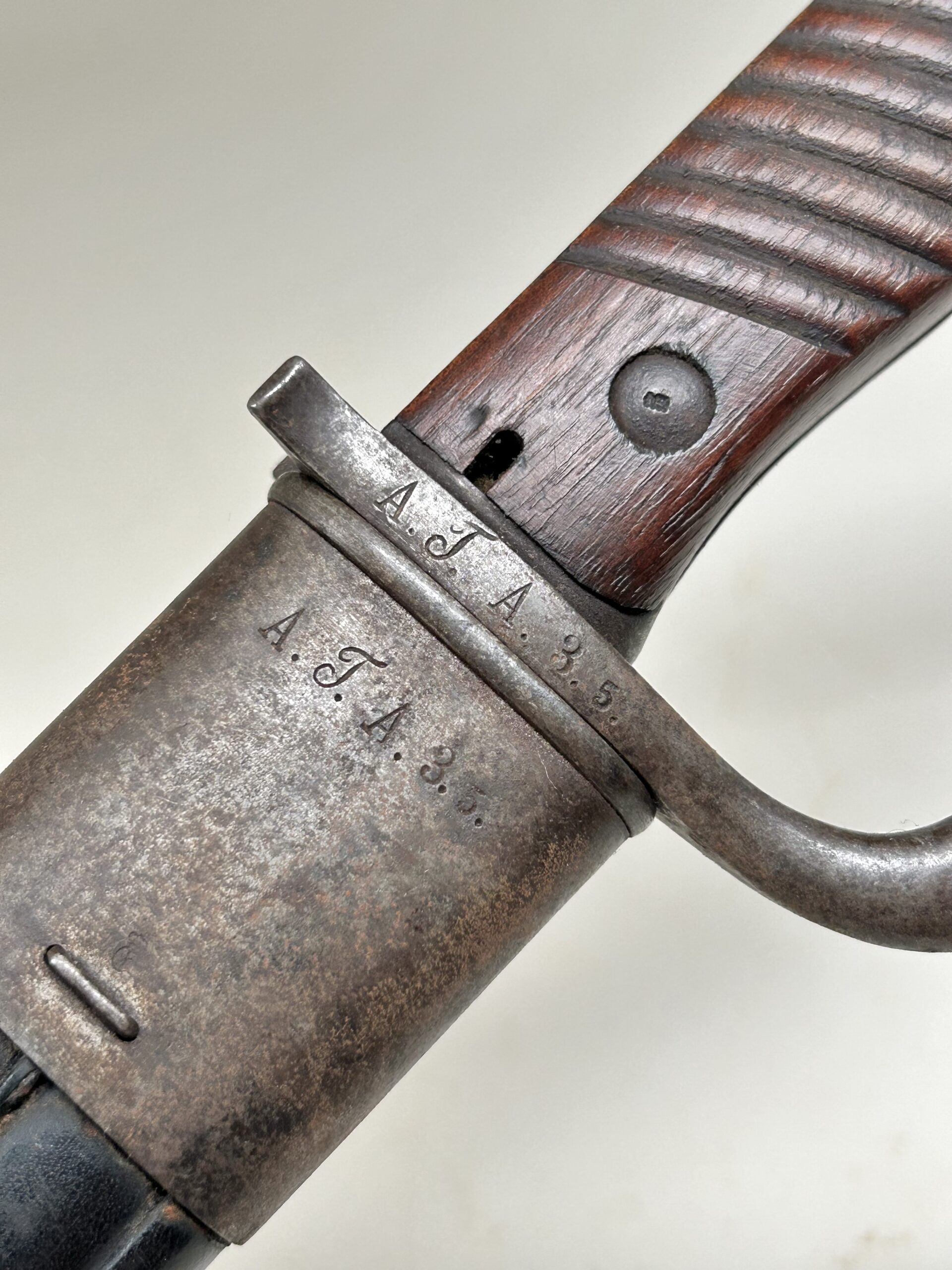 RARE S98/05 “Butchers’ Blade” Bayonet w/ Saw Teeth - Image 7