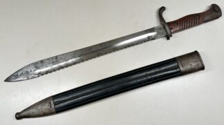 RARE S98/05 “Butchers’ Blade” Bayonet w/ Saw Teeth