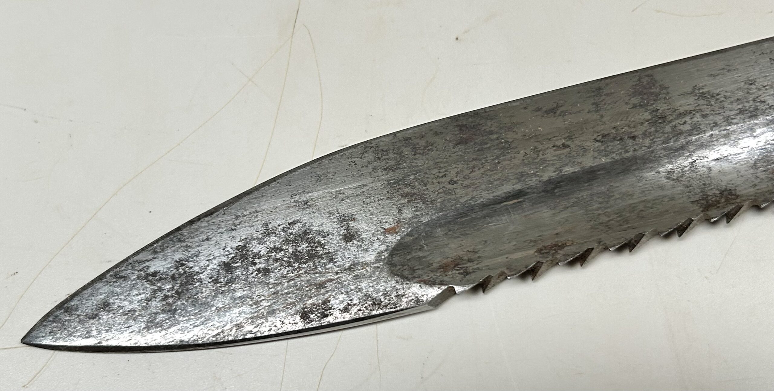 RARE S98/05 “Butchers’ Blade” Bayonet w/ Saw Teeth - Image 14